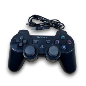 Sony PlayStation 3 DualShock 3 Wireless Controller Black CECHZC2U